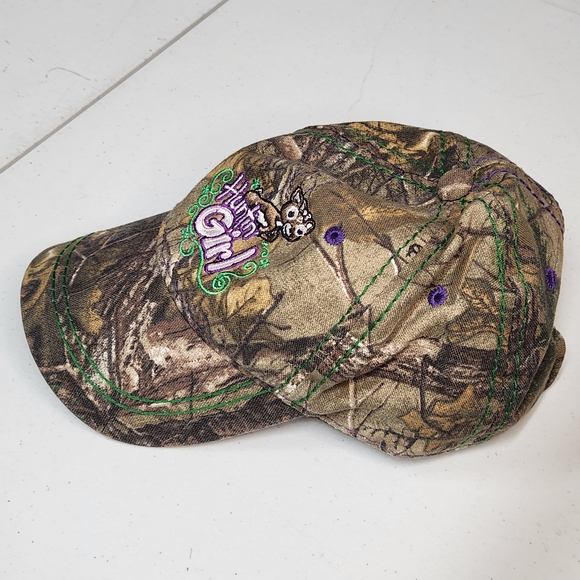 Camo Kids Hat with Embroidered Design - Picture 6 of 6